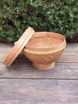 Bamboo Natural Rice Basket